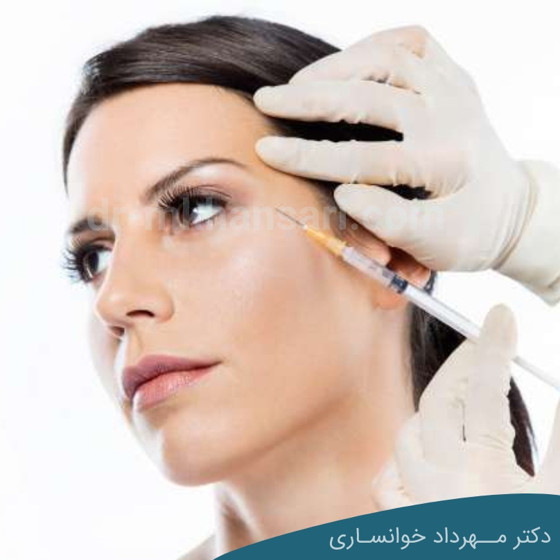 درمان افتادگی پلک بدون درد-dr-mkhansari