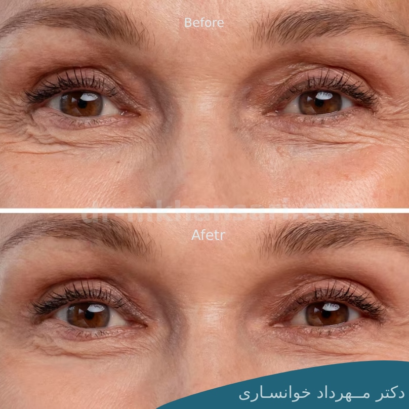 مراقبت از چشم ها بعد از عمل زیبایی پلک-dr-mkhansari